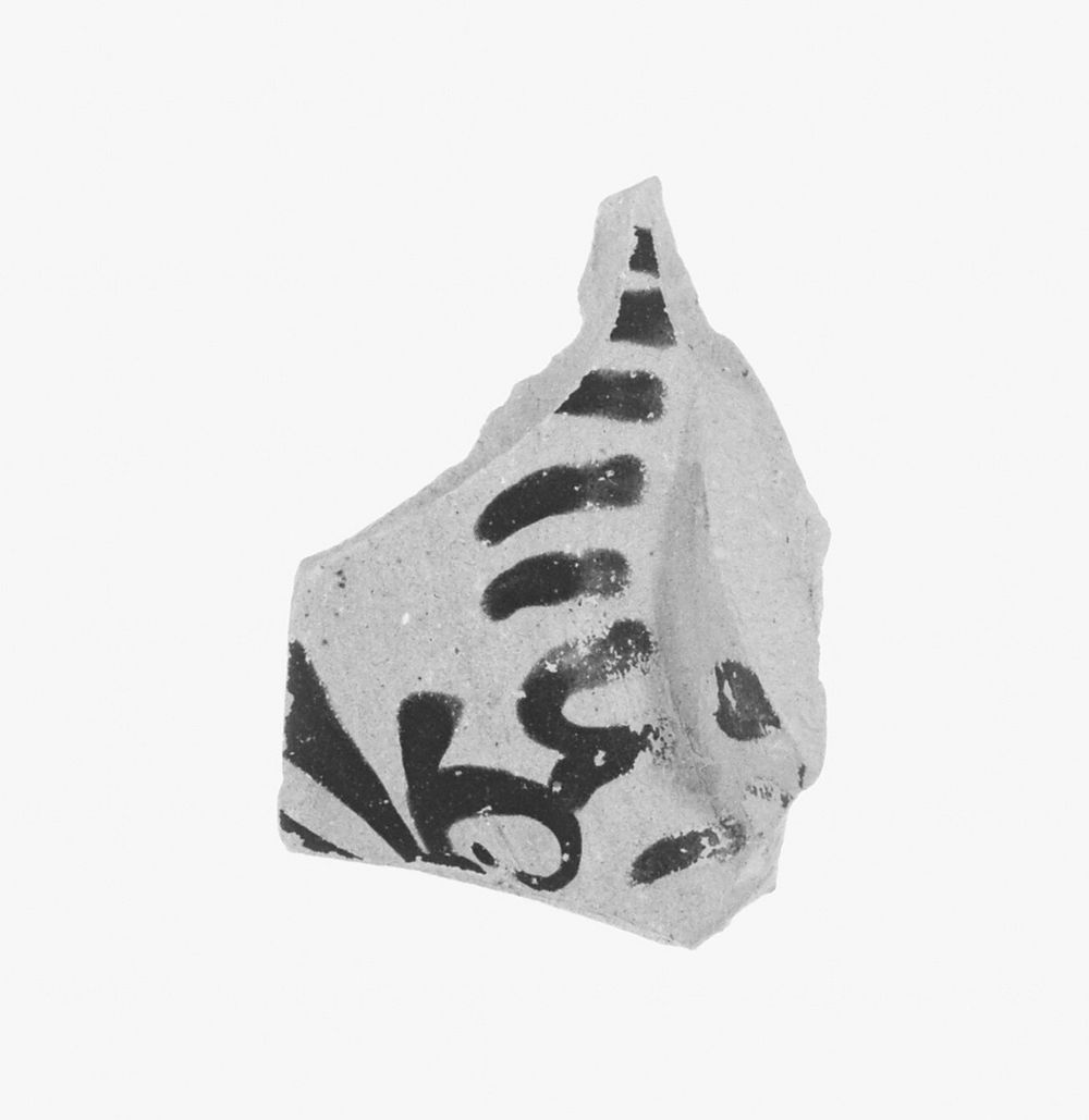 Attic Black-Figure Vase Fragment