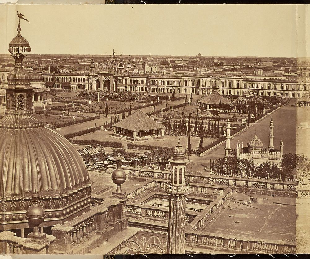 Panorama of Lucknow: View of Devastation Wrought by Lucknow Massacre by Felice Beato