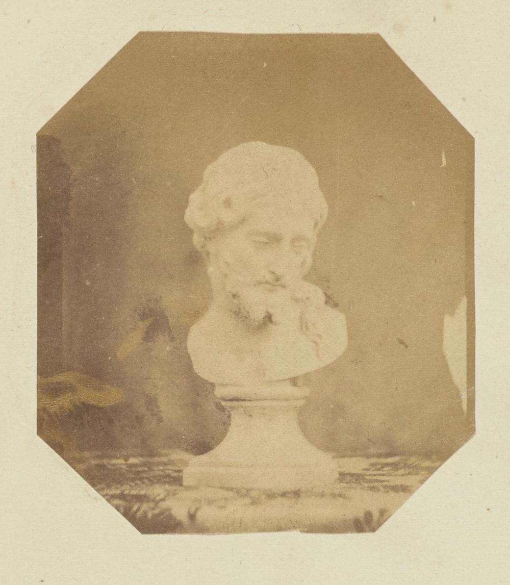 Bust of a man by Sir John Joscelyn Coghill