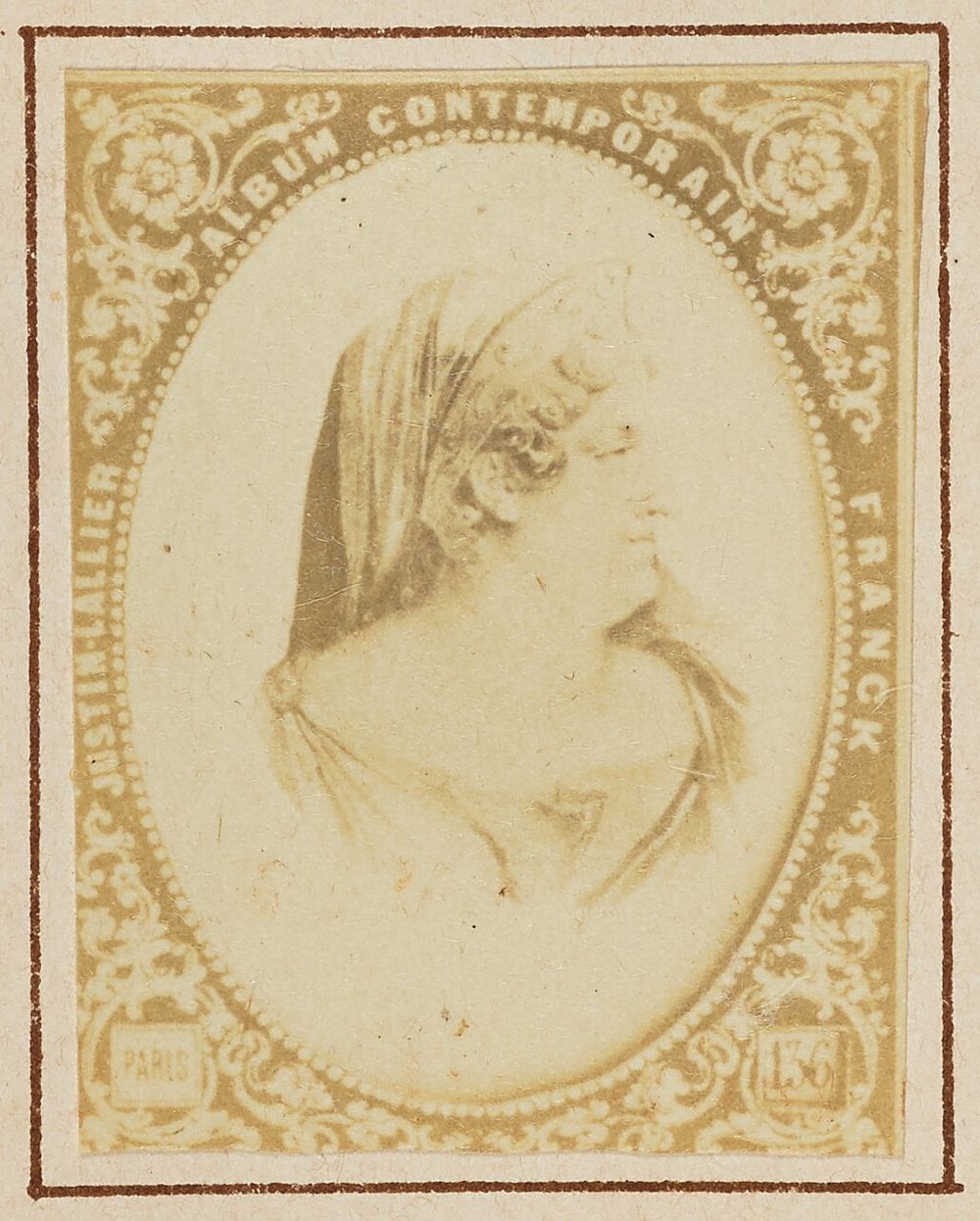 Marguerite Georges by Franck François Marie Louis Alexandre Gobinet de Villecholles and Justin Lallier