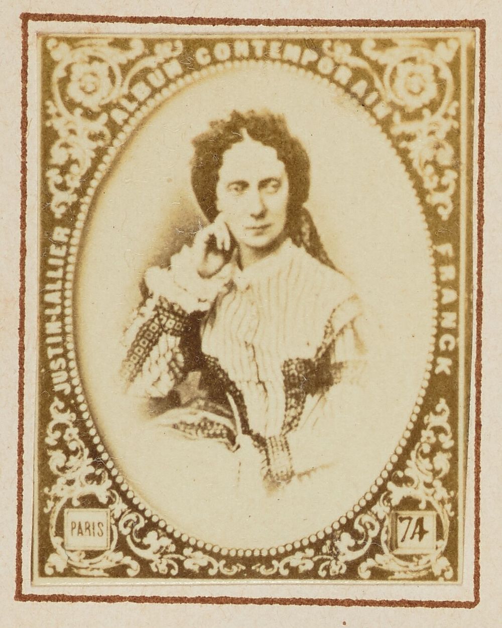 Maria Alexandrovna by Franck François Marie Louis Alexandre Gobinet de Villecholles and Justin Lallier
