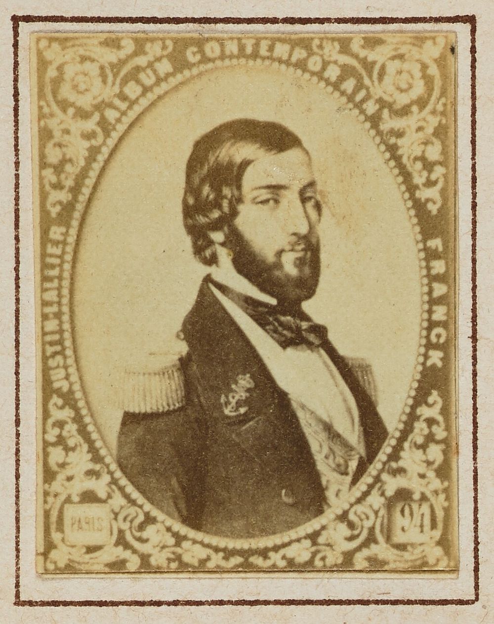 François d'Orléans, Prince of Joinville by Franck François Marie Louis Alexandre Gobinet de Villecholles and Justin Lallier