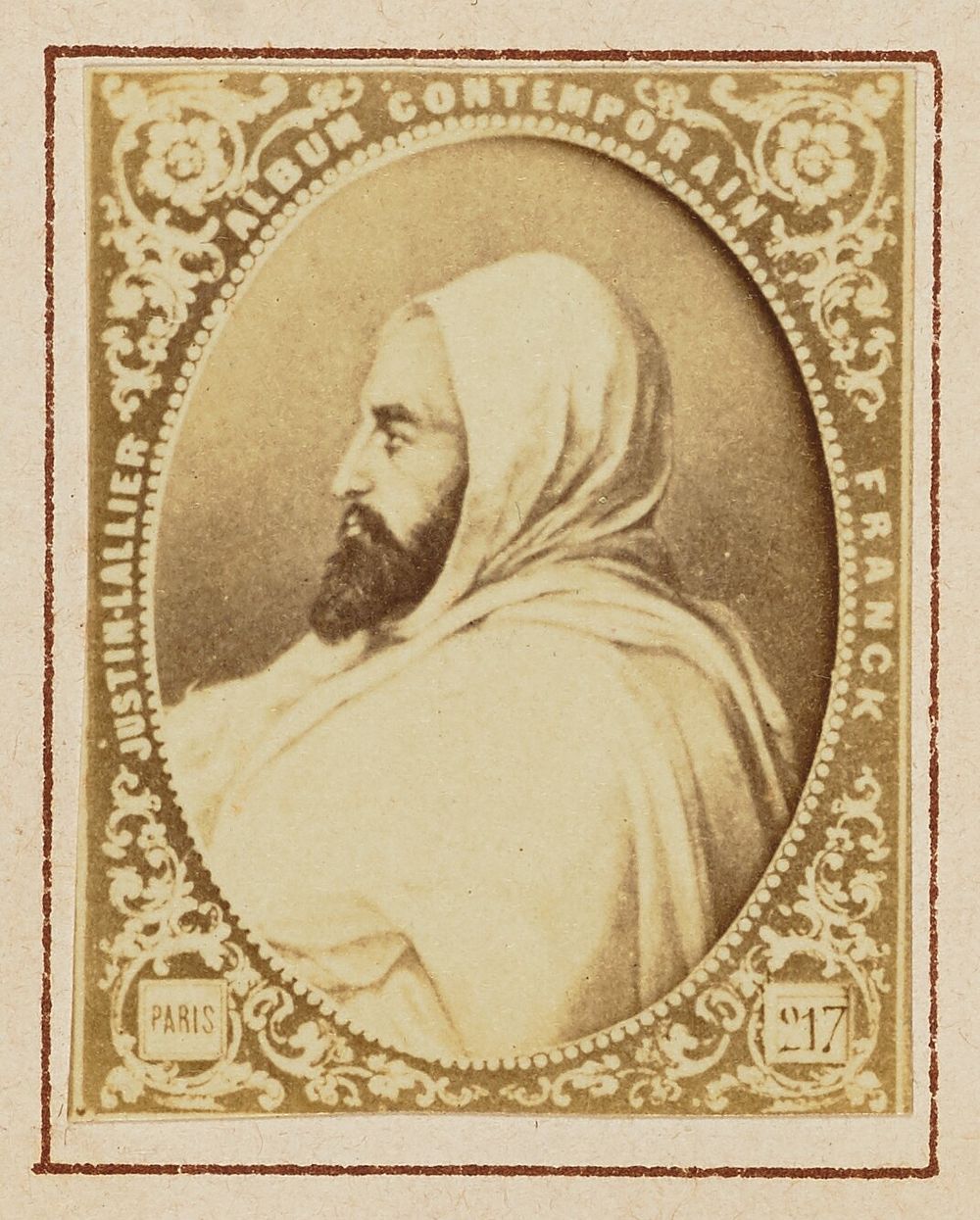 Emir Abdelkader by Franck François Marie Louis Alexandre Gobinet de Villecholles and Justin Lallier