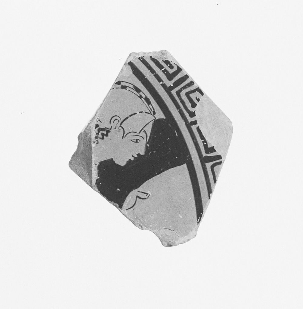 Attic Red-Figure Cup Fragment by Penthesilea Painter