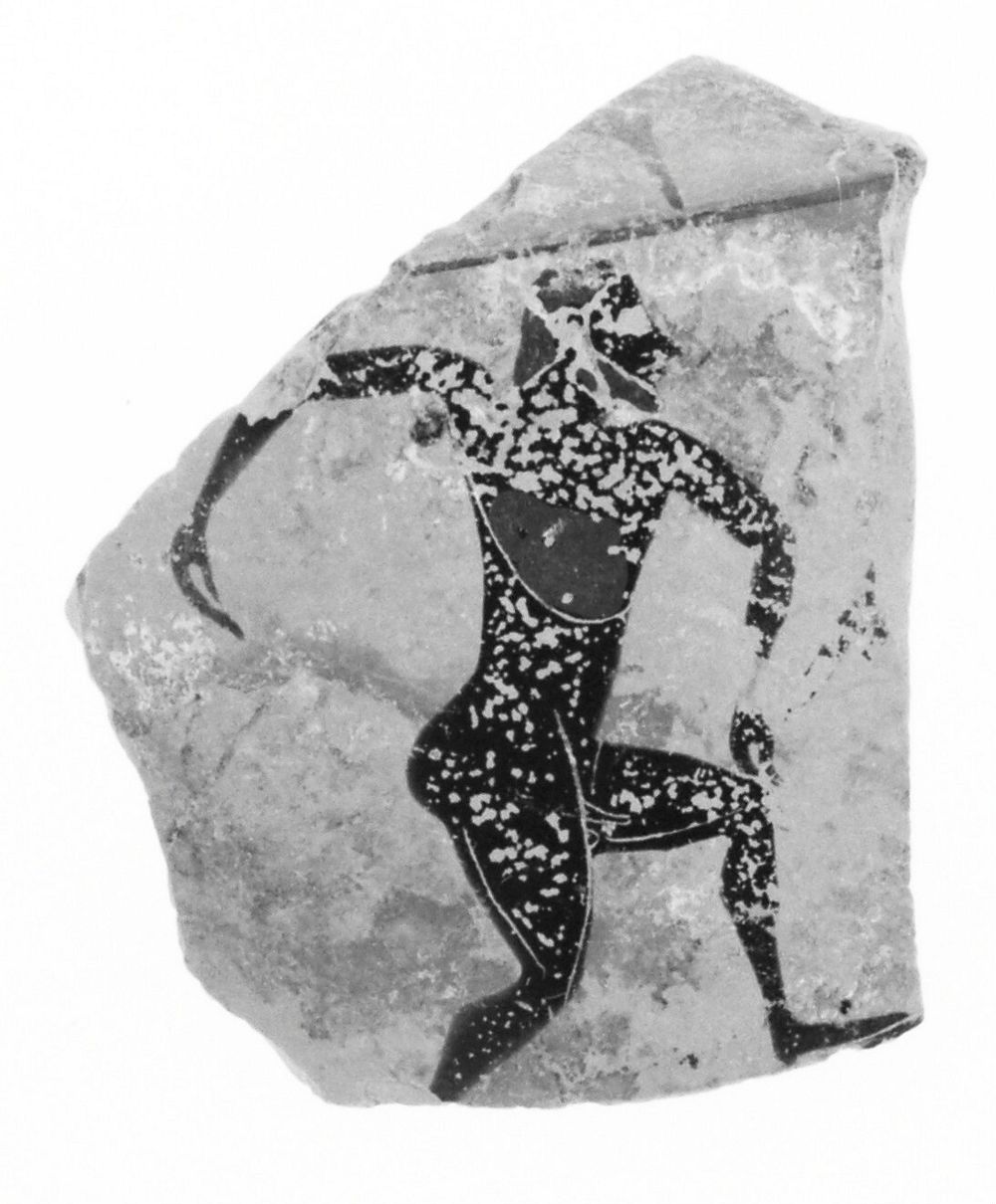 Attic Black-Figure Lekythos Fragment