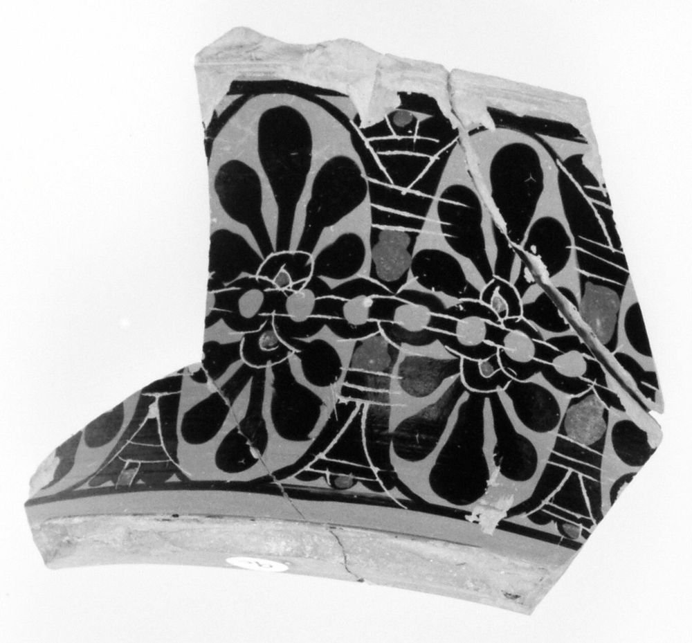 Attic Black-Figure Neck Amphora Fragment (comprised of 3 Joined Fragments)