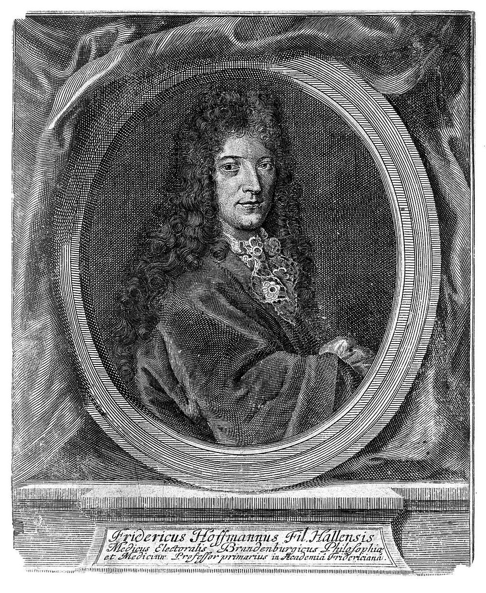 Friedrich Hoffmann II. Line engraving.