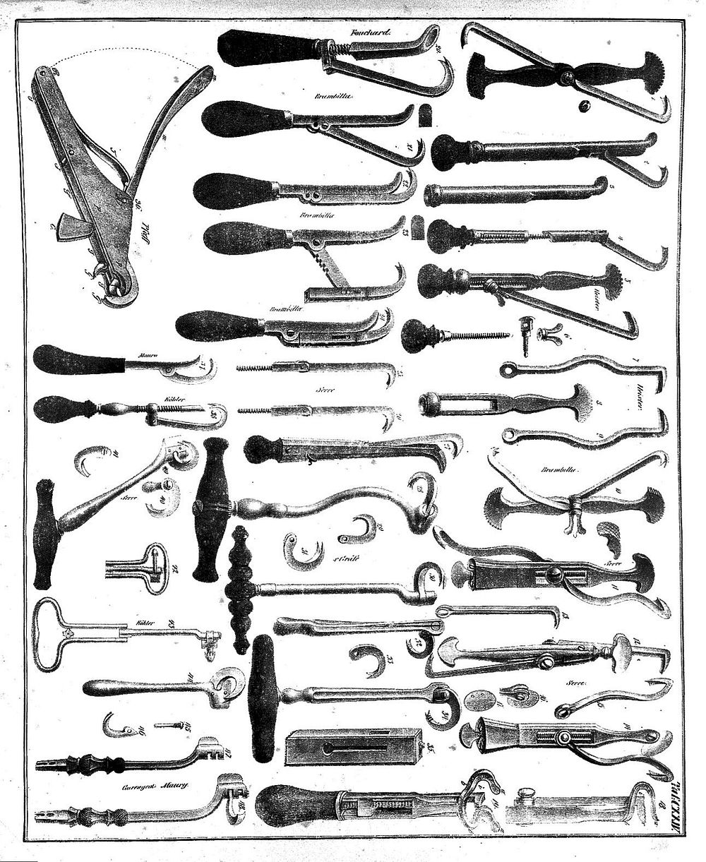 Armamentarium chirurgicum, oder möglichst vollständige Sammlung von abbildungen und Beschreibung chirurgischer Instrumente…