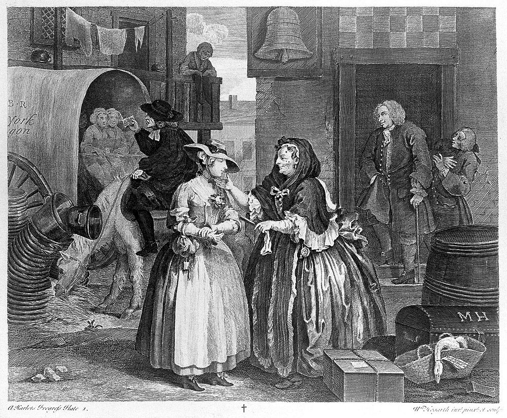 The works of William Hogarth, from the original plates restored by James Heath ... with the addition of many subjects not…