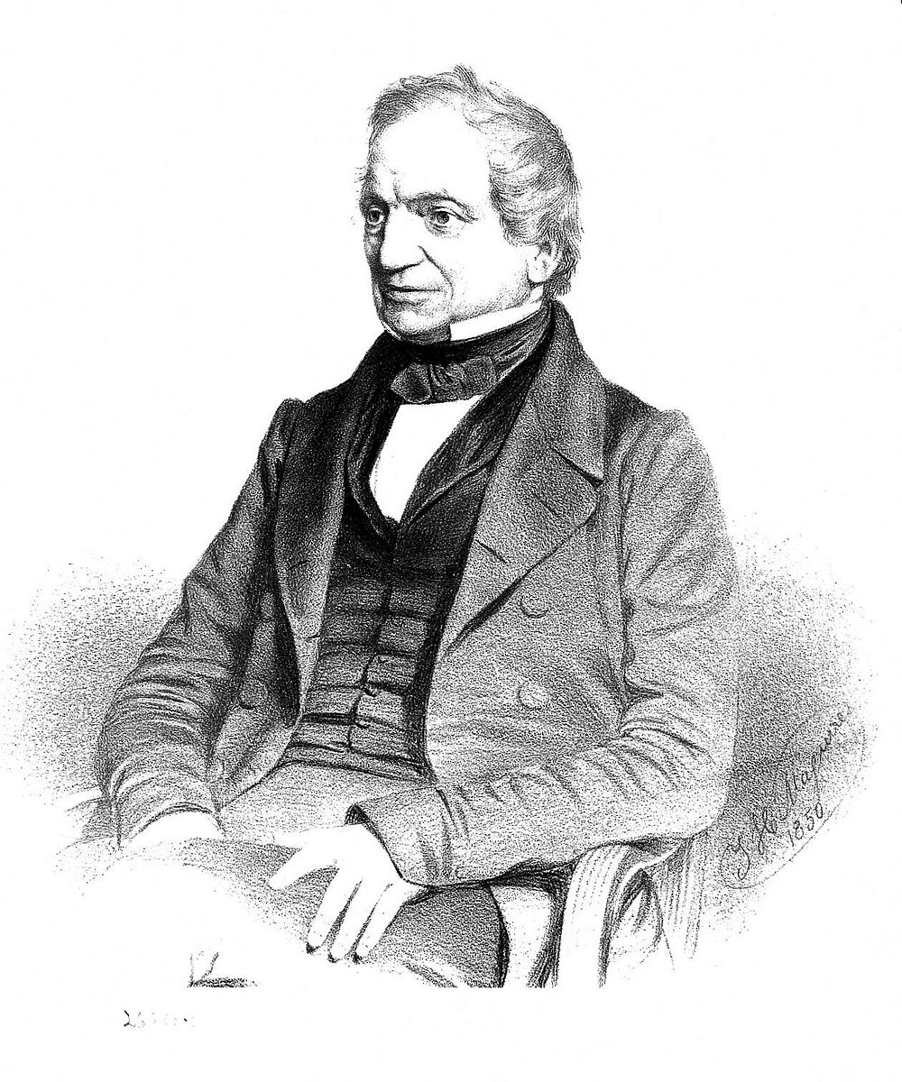 Adam Sedgwick. Lithograph by T. H. Maguire, 1850.