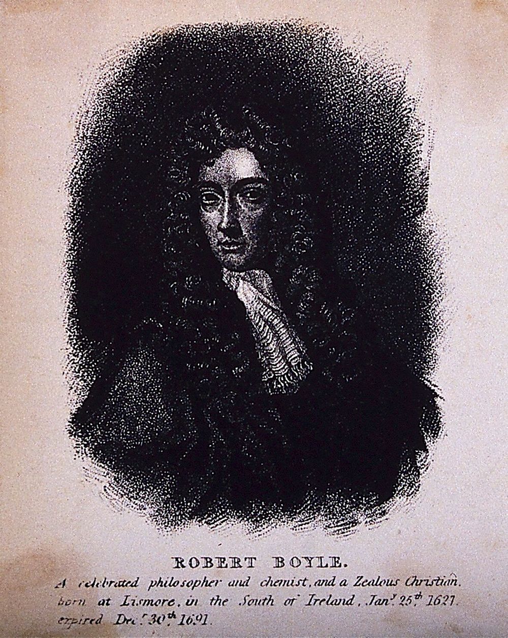 Portrait of The Honourable Robert Boyle (1627 - 1691), Irish natural philosopher