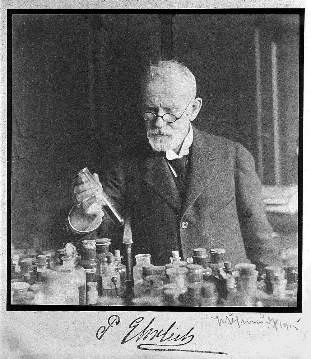 Paul Ehrlich. Photograph, 1915.
