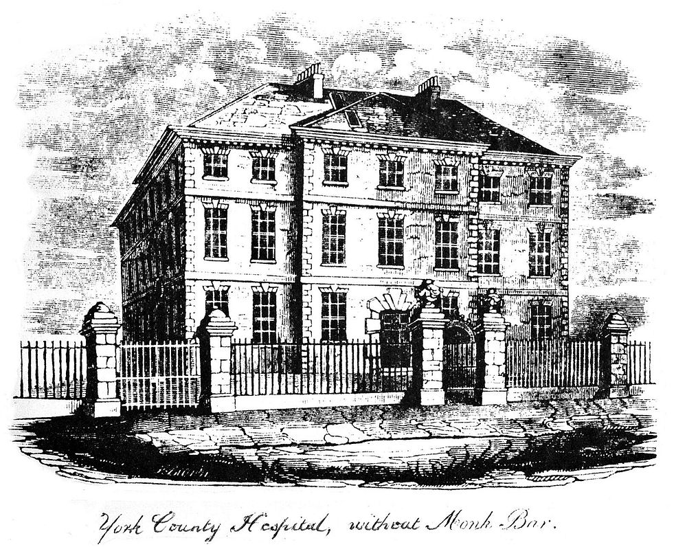 York infirmary known as York County Hospital.