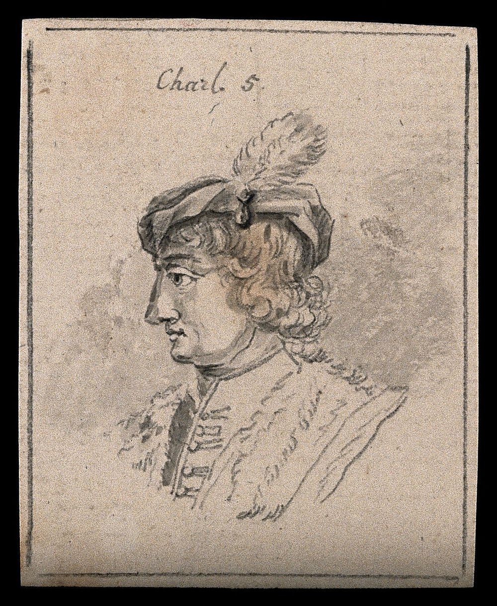 Charles V . Drawing, c. 1794.