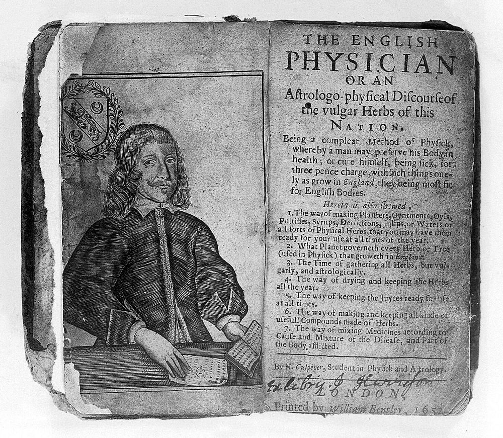 The English physician / [Nicholas Culpeper].