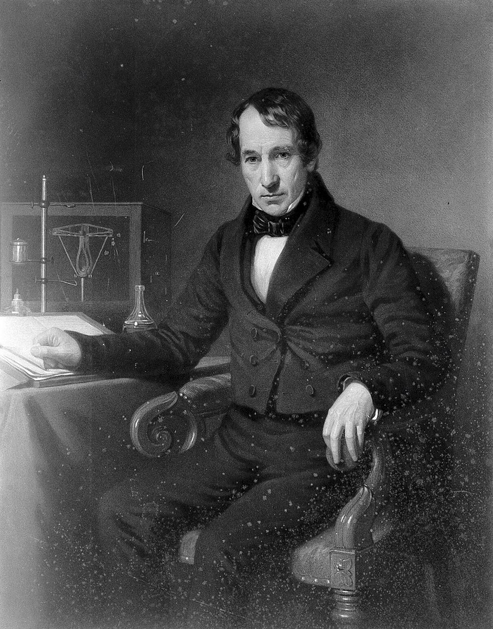 Thomas Thomson. Mezzotint by J. Faed, 1853, after J. Graham Gilbert.