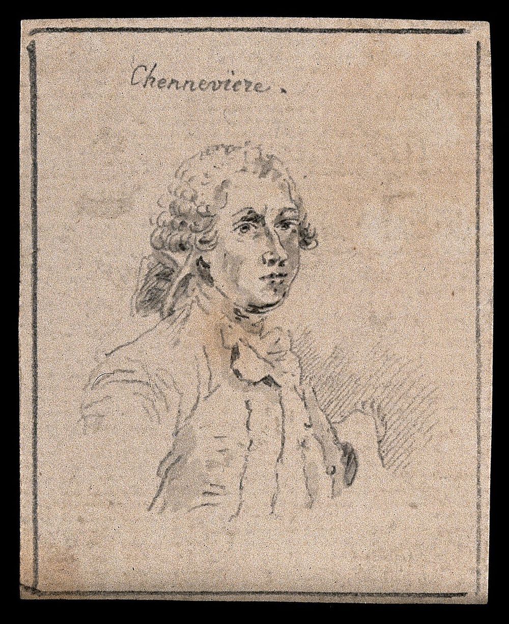 François  de Chennevière. Drawing, c. 1794.