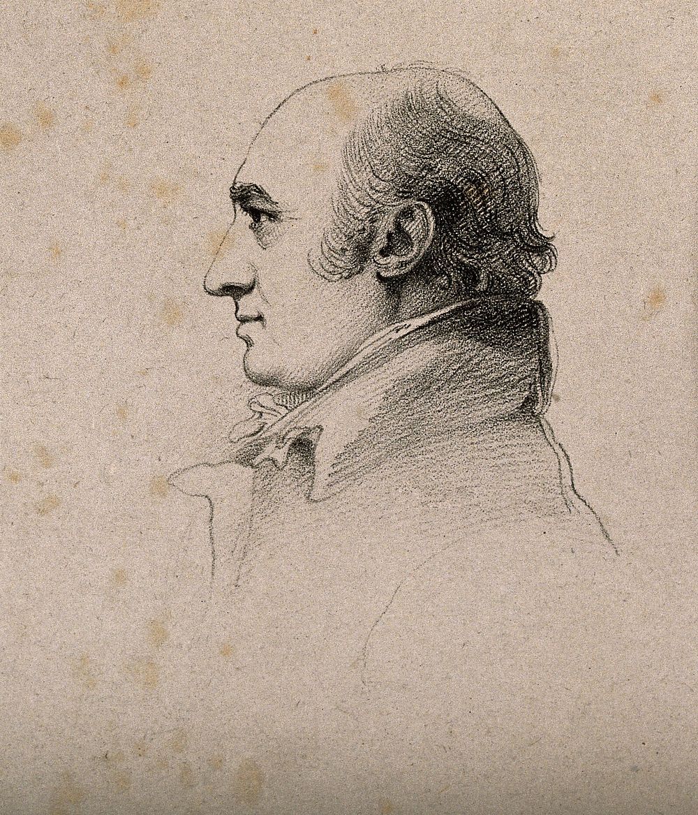 William Hyde Wollaston. Lithograph by R. J. Lane, 1827, after Sir F. Chantrey.