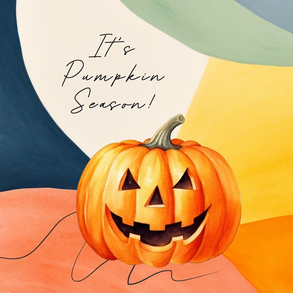 Pumpkin season Facebook post template