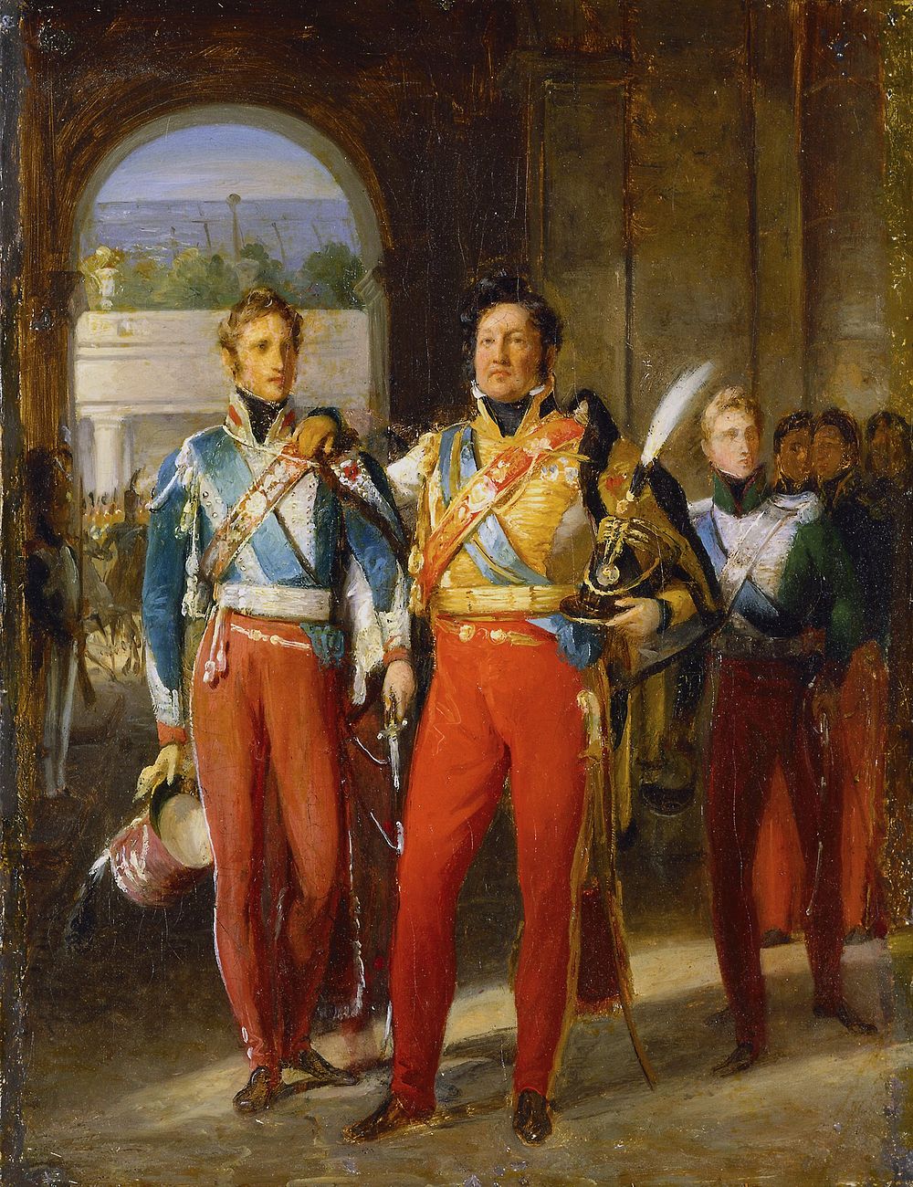 Louis-Philippe, King of the French, Ferdinand Philippe Louis Charles Henri, Duc d'Orléans, and Louis Charles Philippe…