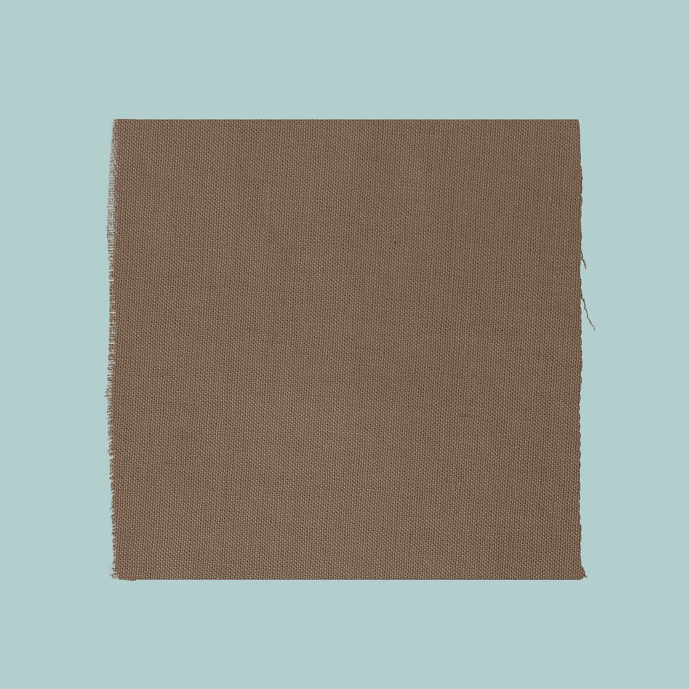 Brown fabric sample, product design