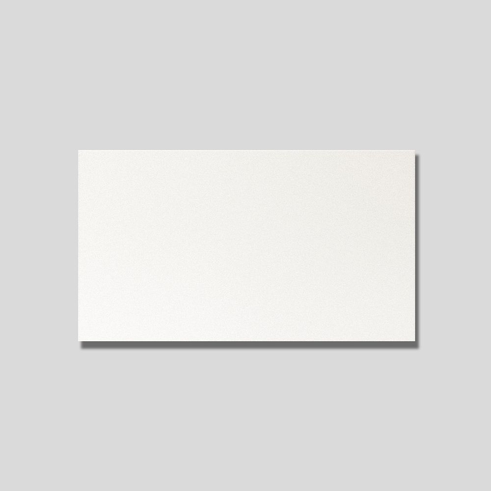 White business card, blank design space