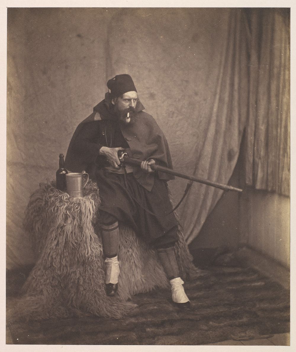 Zouave, 2nd Division by  Roger Fenton