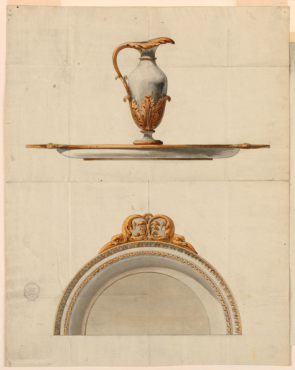 Design for a Pitcher and Basin