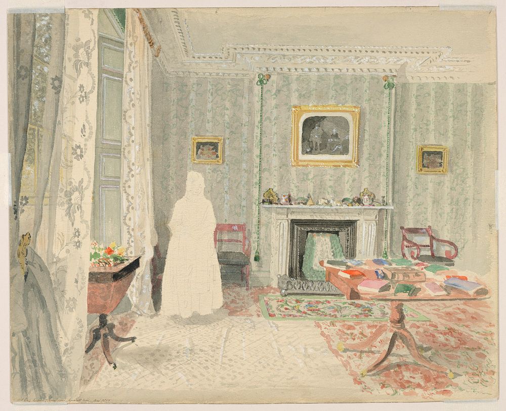 Sitting Room, 7 Owen's Row, Islington by Richard Parminster Cuff