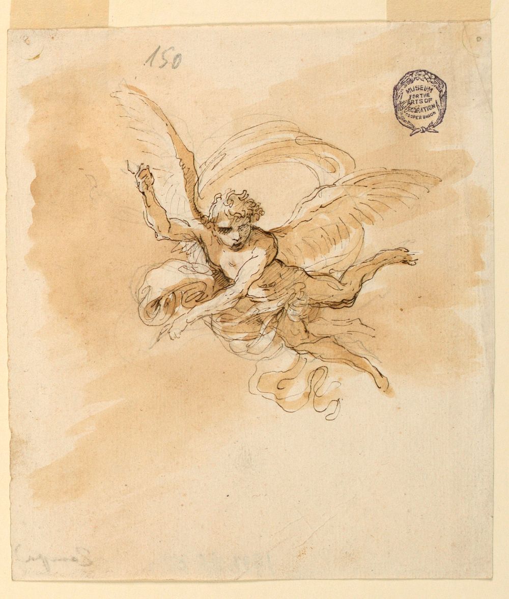 A Flying Angel by Giacomo Zampa