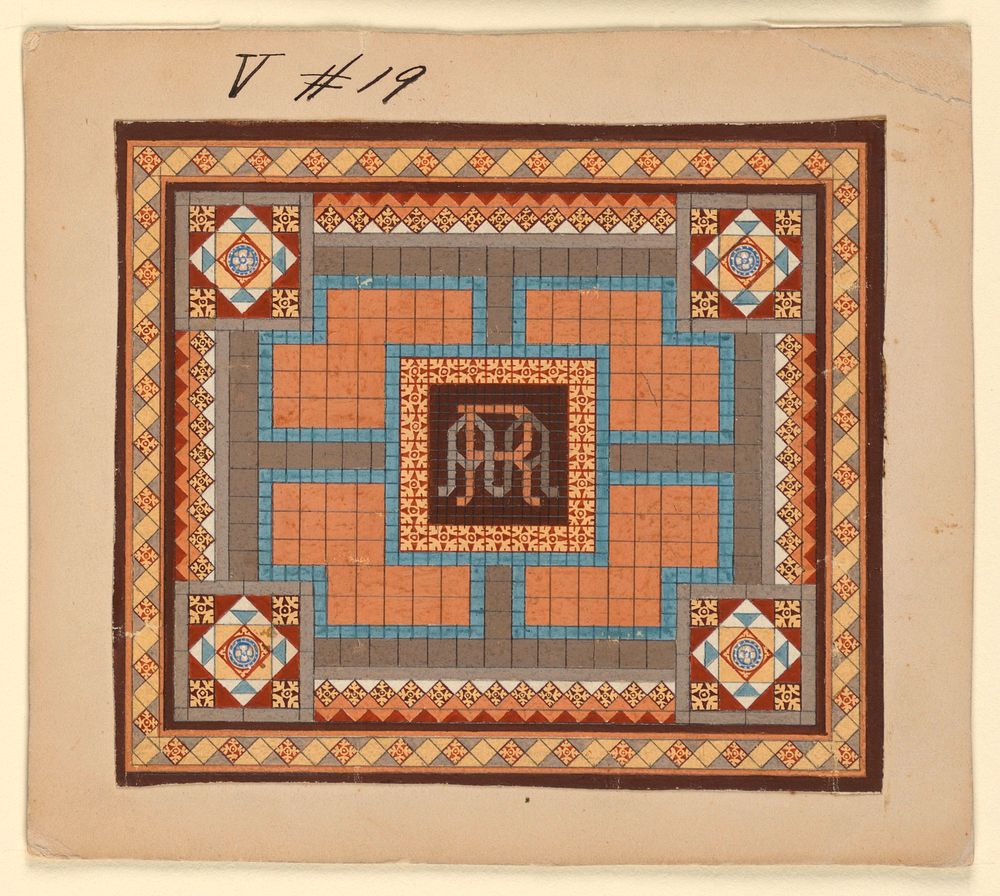Design for Mosaic Floor