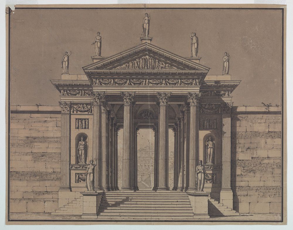 Design for a Palace Gate