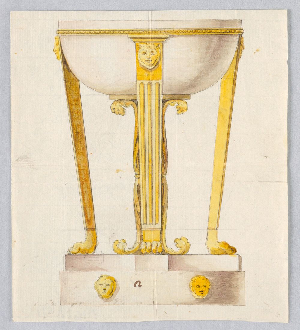 Design for a Bowl by Luigi Righetti