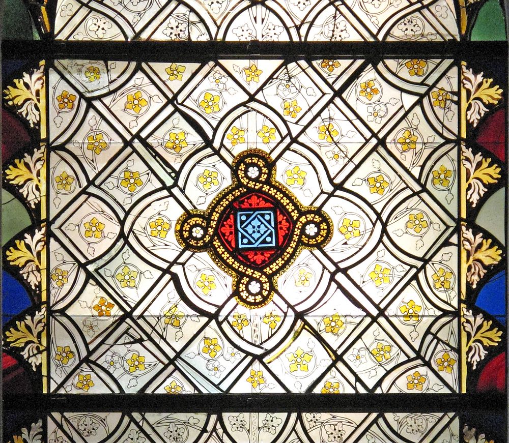 Window with Grisaille Decoration, French