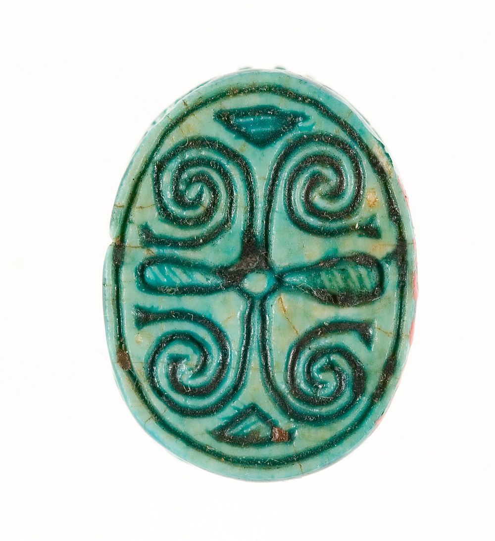 Scarab Inscribed with a Geometric Pattern