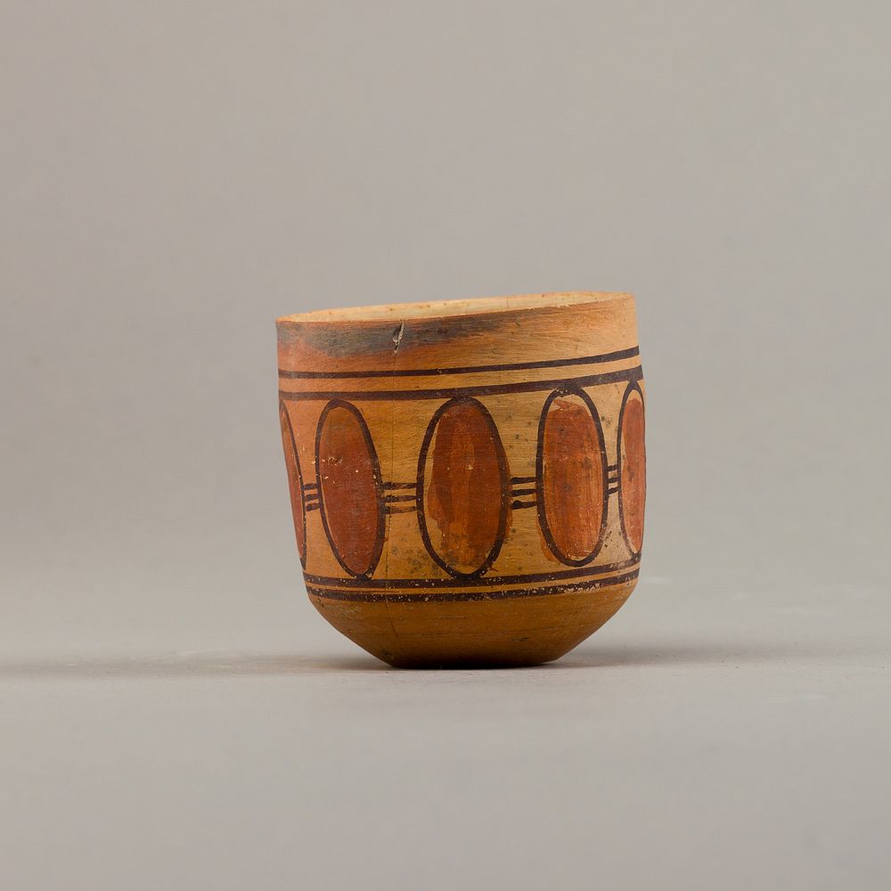 Cup with geometric decoration, Meroitic Period (1st&ndash;3rd century)