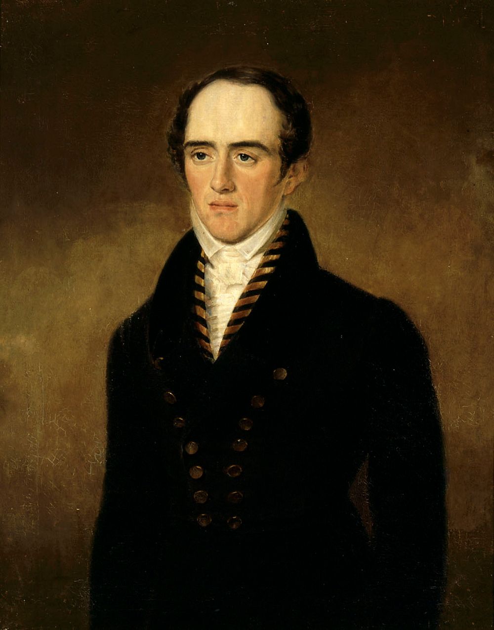 Portrait of carl gustaf mannerheim, 1823 - 1825