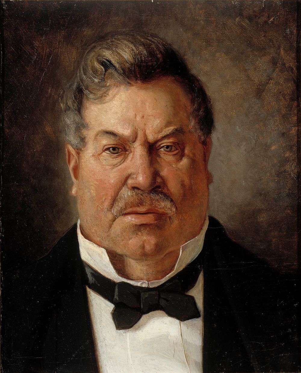 Portrait of august streng, 1873 by Albert Edelfelt