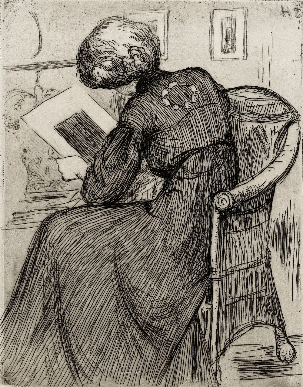 The critic, 1908 by Hugo Simberg