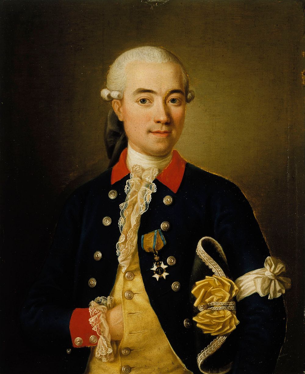 Captain carl adolf möllersvärd, 1775