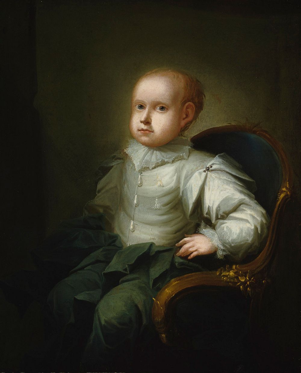 Isak edvard wacklin, the artist´s son, 1757