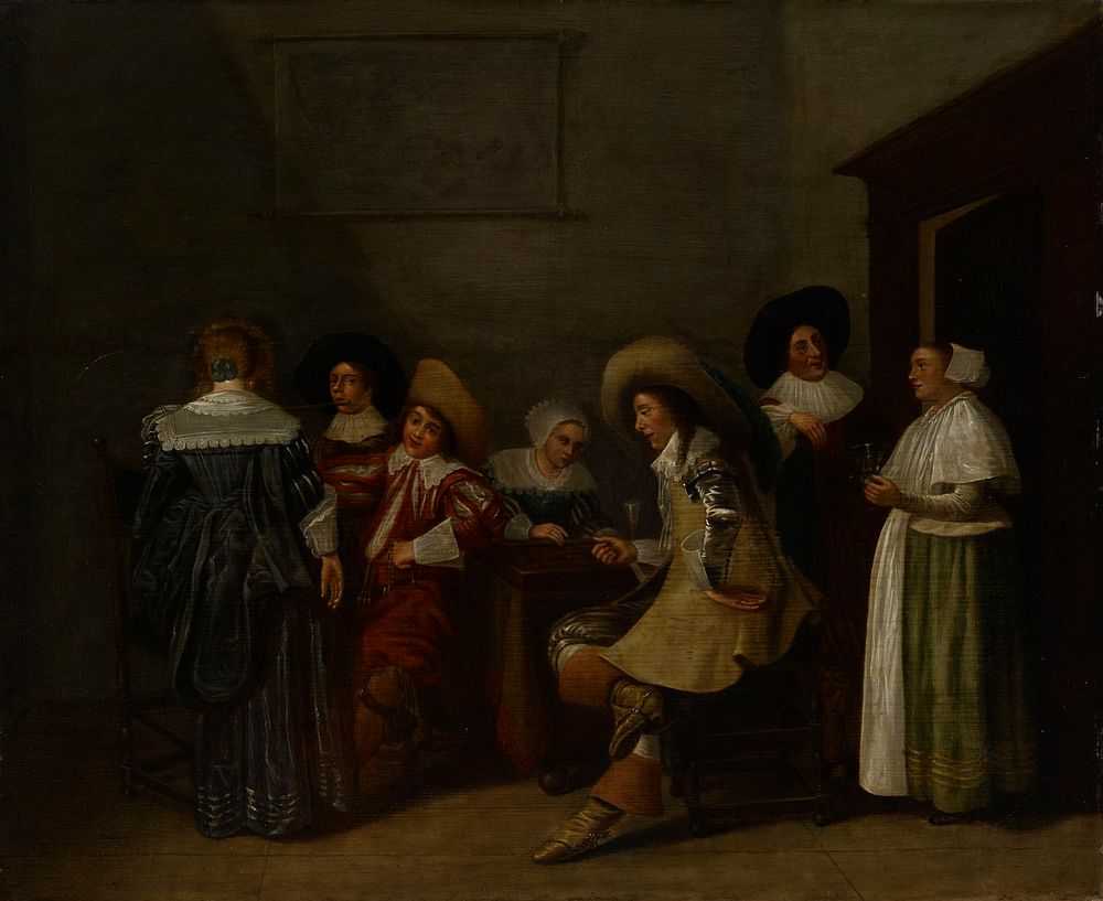 A merry company, 1632