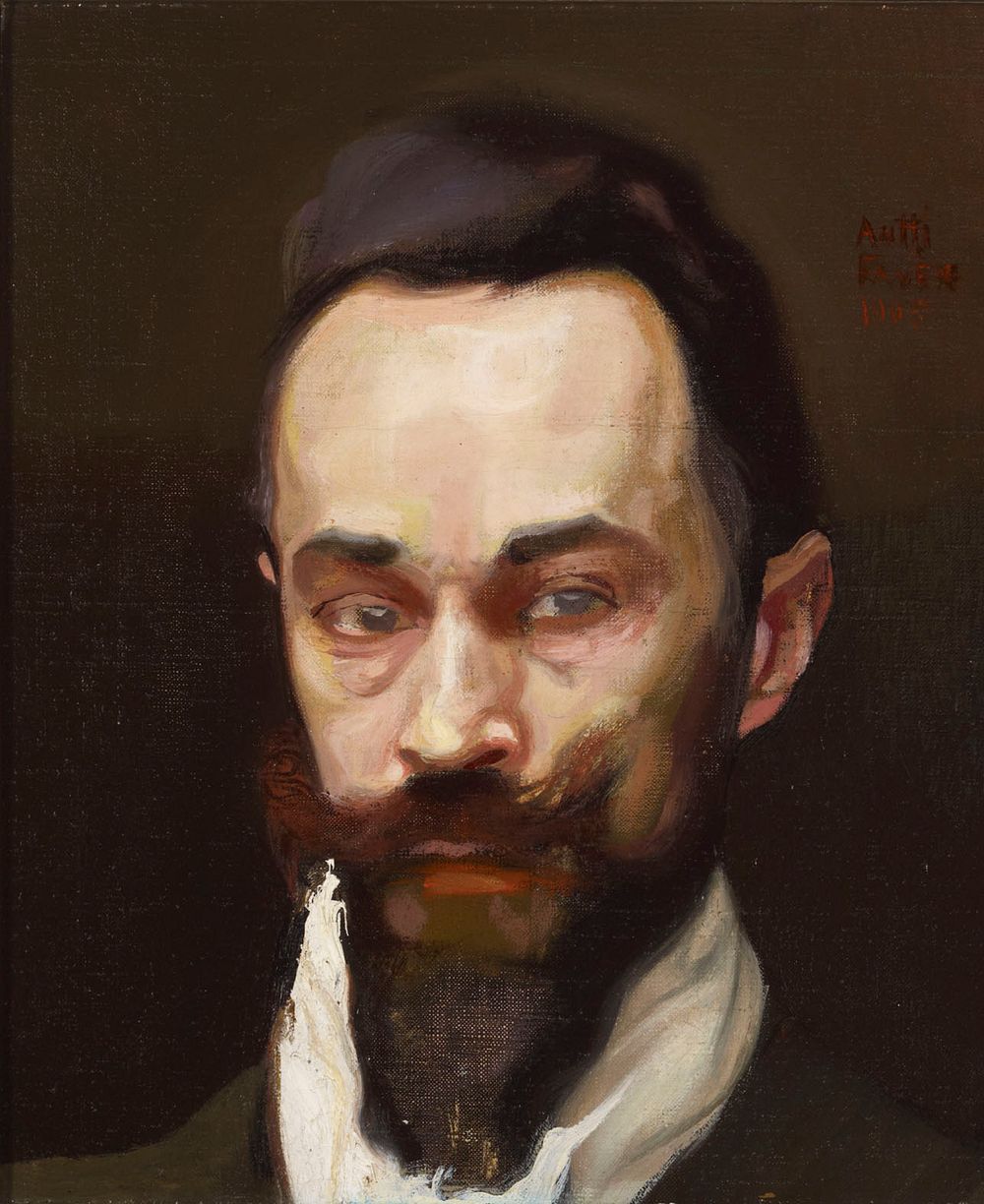 Portrait of the artist s. wettenhovi-aspa, 1905