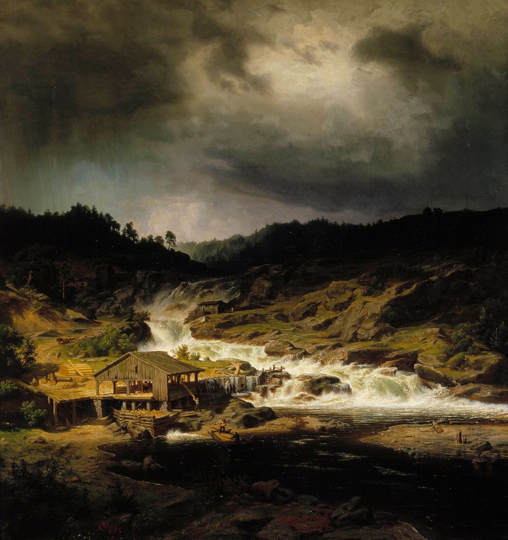 The kyrö rapids, 1854