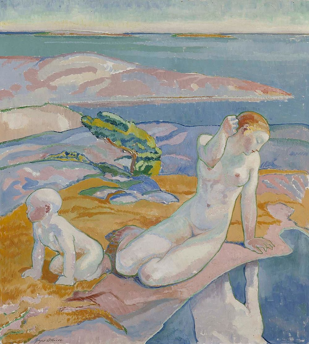 Decorative painting, 1910, Yrjö Ollila