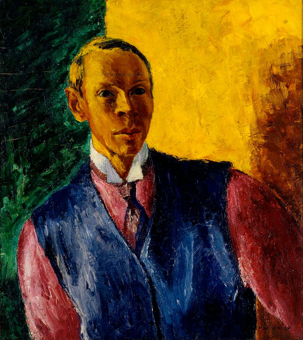 Self-portrait, 1916 - 1917, William Iönnberg