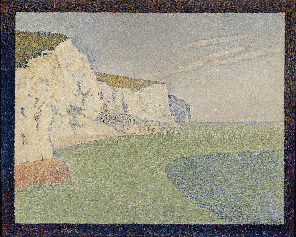 The cliffs of dover; the cliffs at south foreland, 1892, by Alfred William Finch