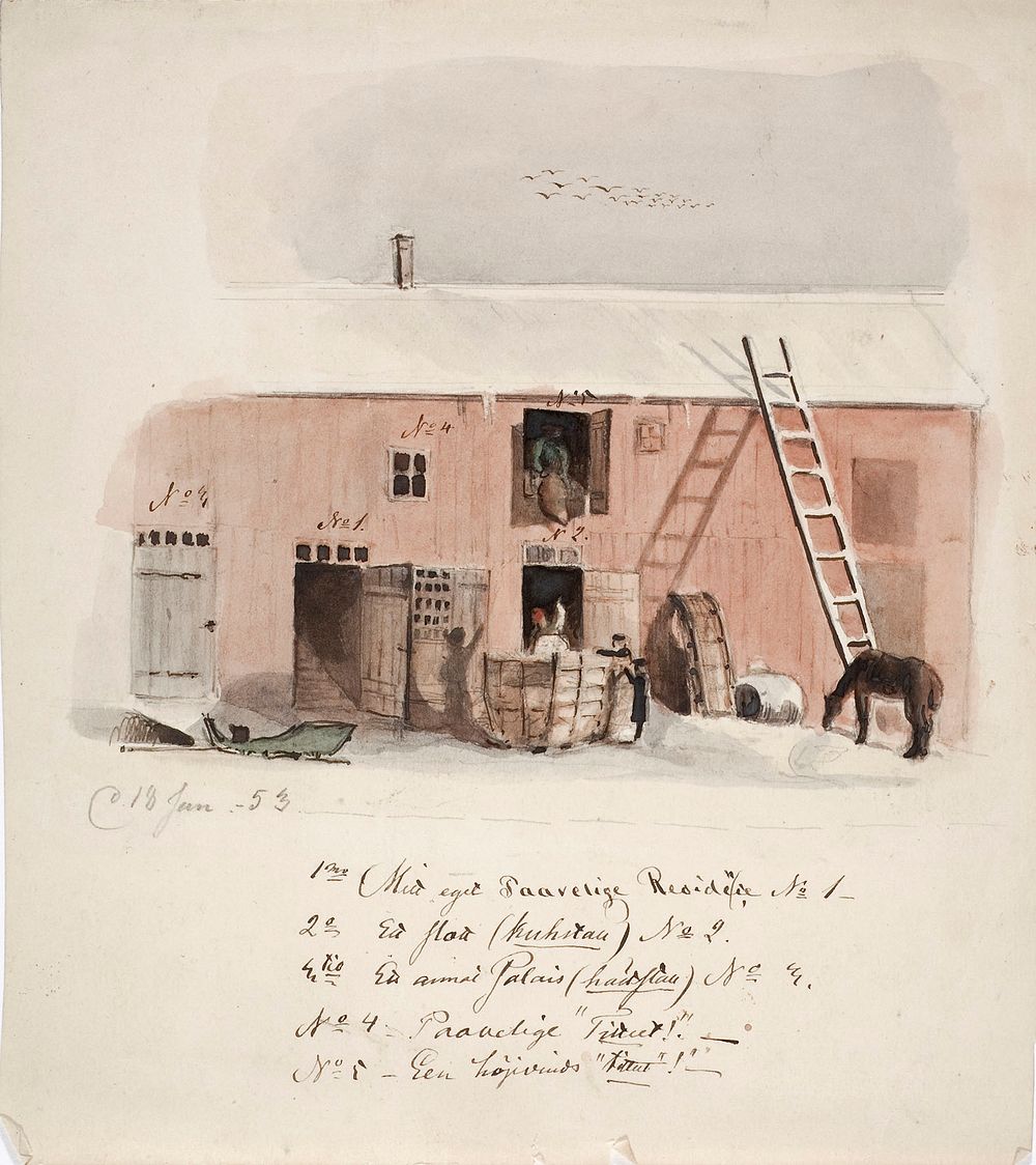 Building, 1853, Anders Ekman