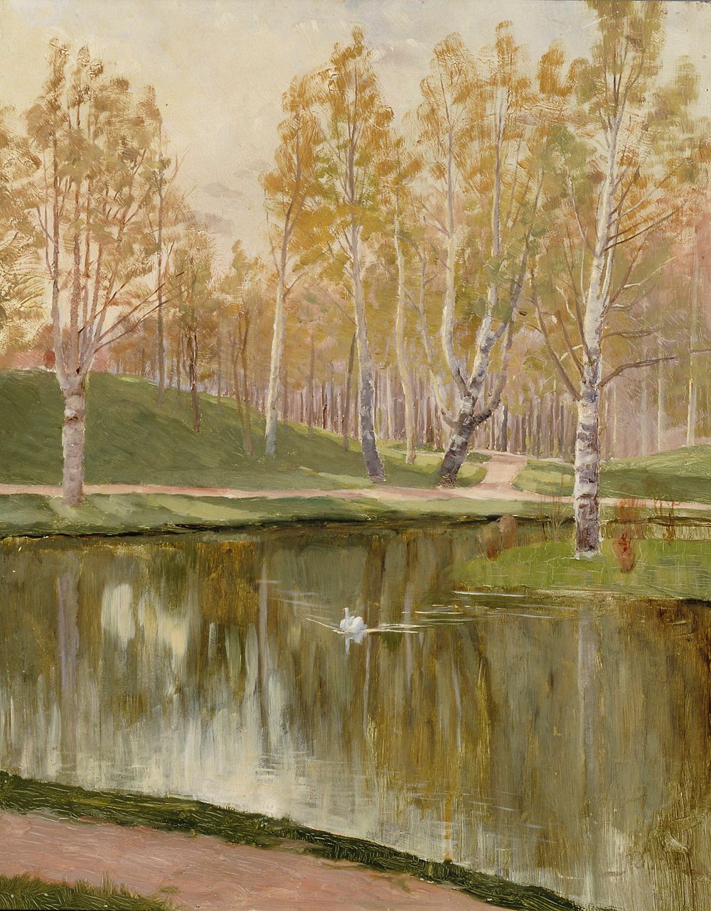 Kaisaniemen lammikko, 1882, Aukusti Uotila