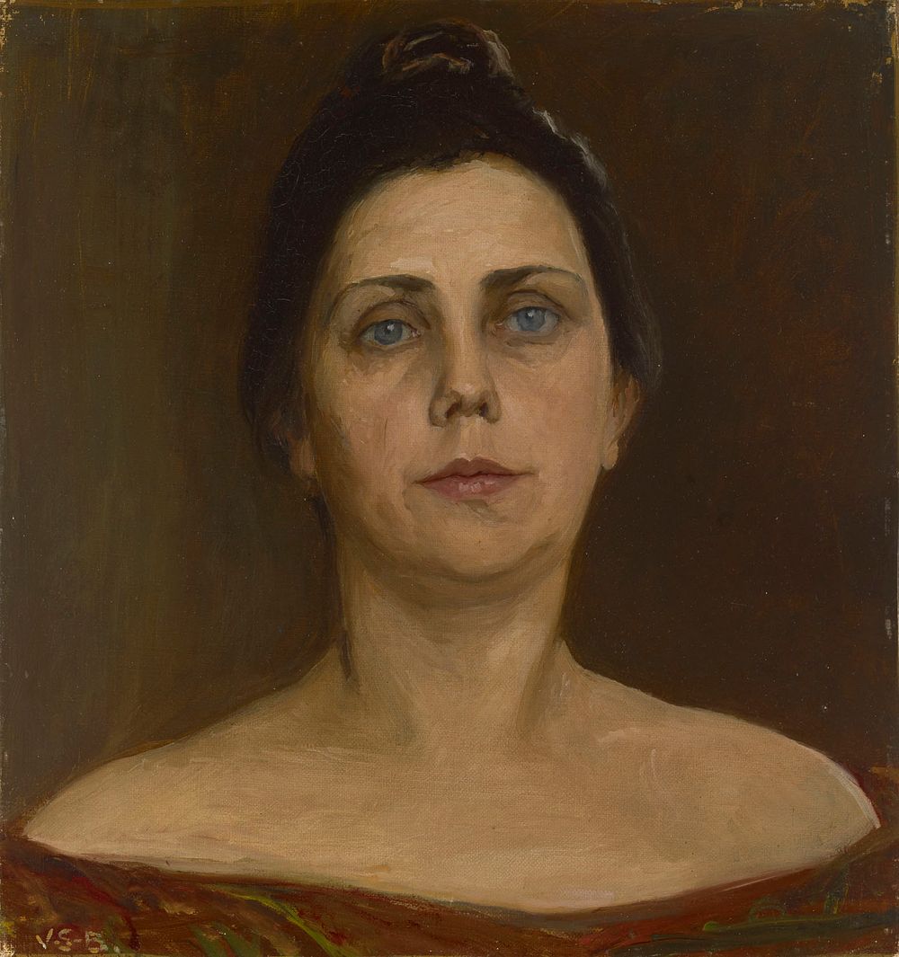 Portrait of sigrid af forselles, 1902, Venny Soldanbrofeldt